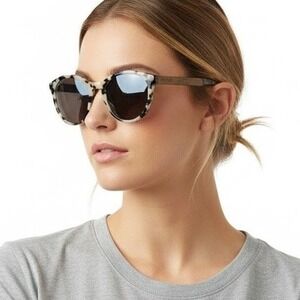 Johnny Fly Latitude Sunglasses Tortoise Wood Arms Boutique Designer Unisex Eco